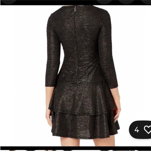 Black Michael Kors Dress Ruffle Michael kors dress - Picture 8 of 9